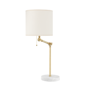 Essex Table Lamp Aged Brass